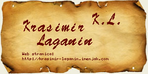 Krasimir Laganin vizit kartica